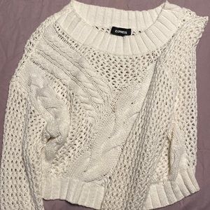 Express crop sweater